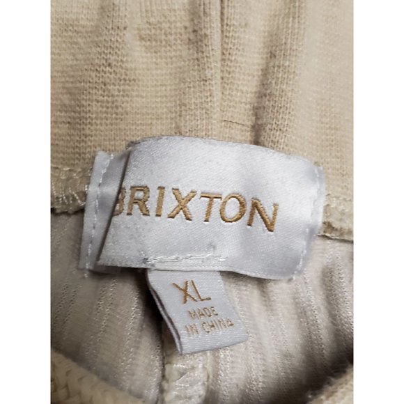 Brixton Dazed Crop Pant in Beige Size XL - Picture 7 of 7